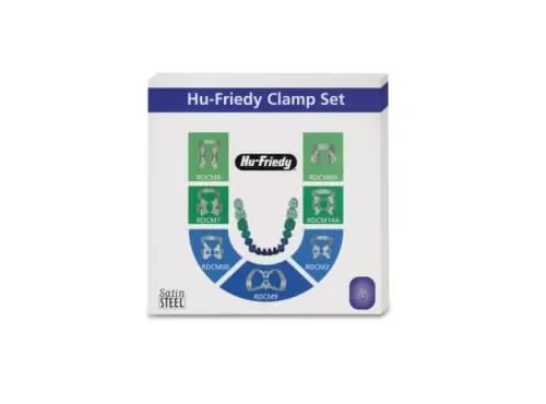 Clamps Set 7 Unds. Hu Friedy