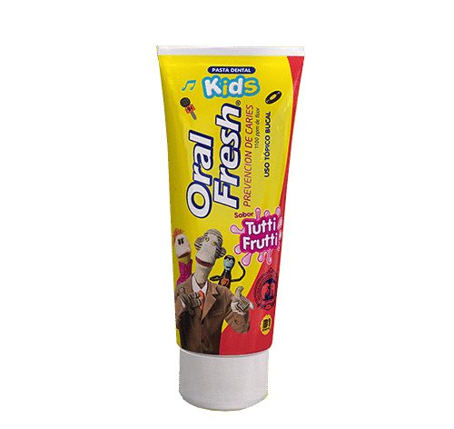 Pasta Dental Oralfresh Kids Tutti Frutti 1100 Ppm Maver