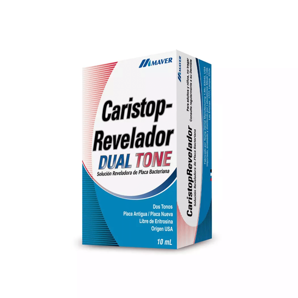 Revelador Placa Bacteriana Dualtone 10 ml - Caristop