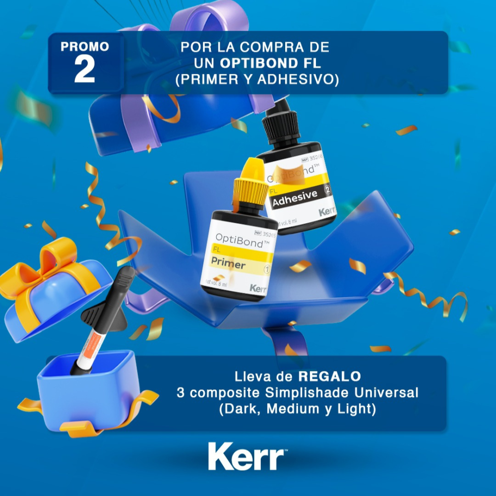 Kit Adhesivo Optibond FL Primer 8ml + FL Bond - Kerr