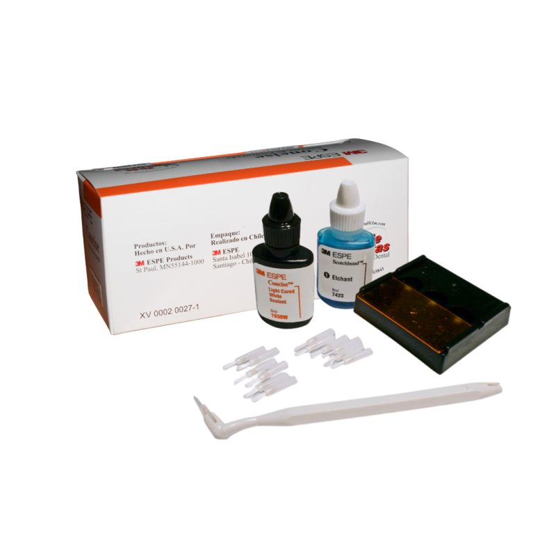 Kit Sellante Fotocurado Concise 6 ml. + Acido 9 ml.  y Accesorios  - Solventum