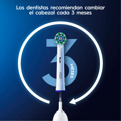 Repuesto Cepillo Electrico Advanced Clean Cross Action x 2 Unid. - Oral B - Imagen 6