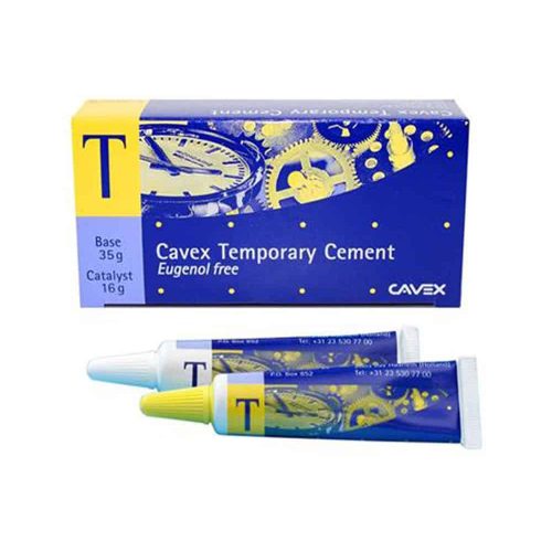 Cemento Temporal Cavex 35 gr Base + 15gr Catalizador