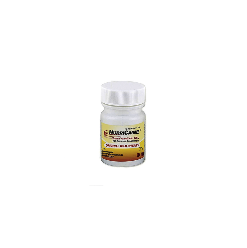Anestesia Tópica Benzocaína Hurricaina 20% 1 oz - Beutlich