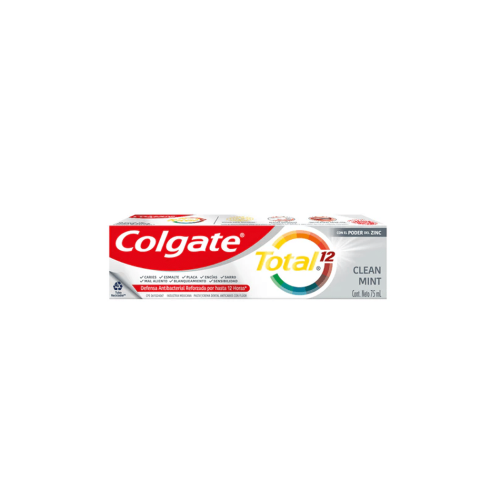 Pasta Dental Total 12 Clean Mint 75ml - Colgate