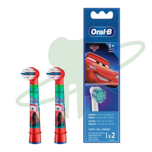 Repuesto Cepillo Electrico Cars (Pack 2 Unidades) Oral-B - Clandent