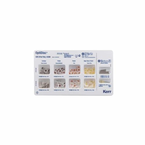 Kit Discos para Pulir Composite Optidisc 240 Und. 9.6 y 12.6 mm  - Kerr