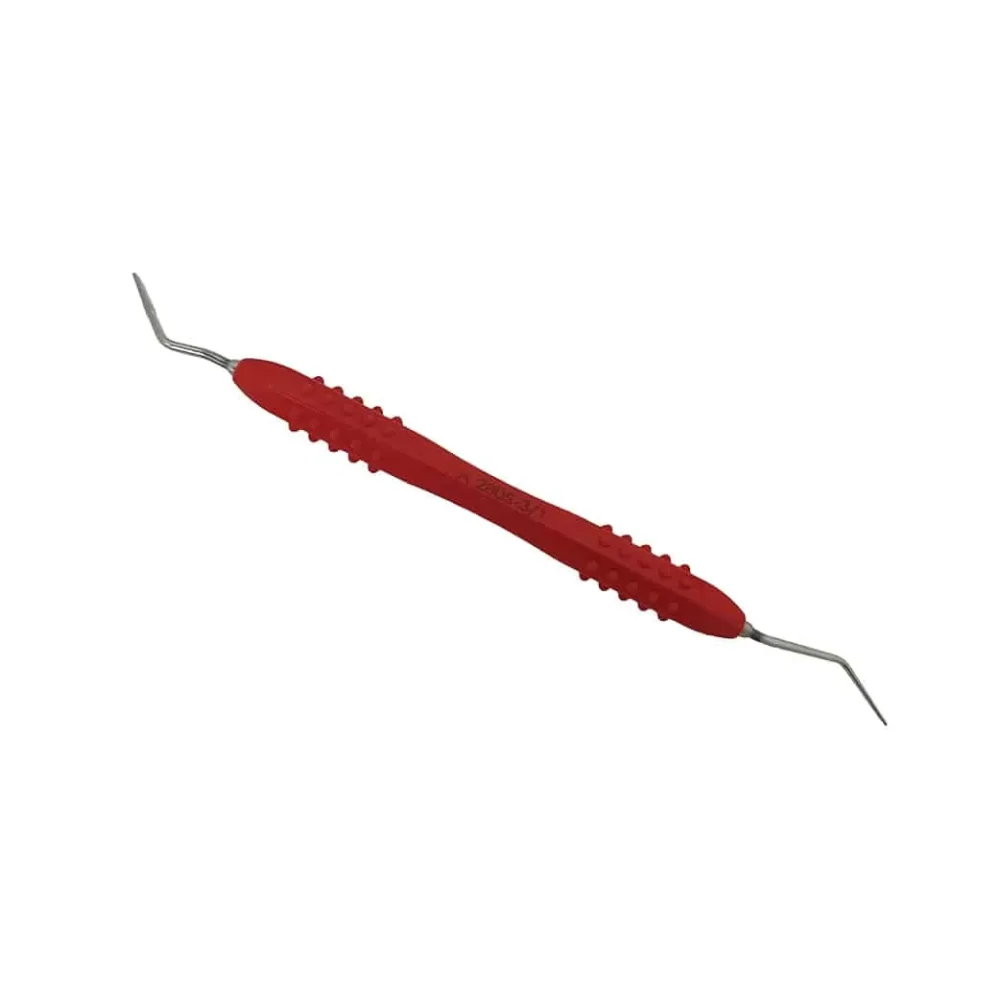 Condensador Gutta Percha  2/3 mango silicona rojo - Importado