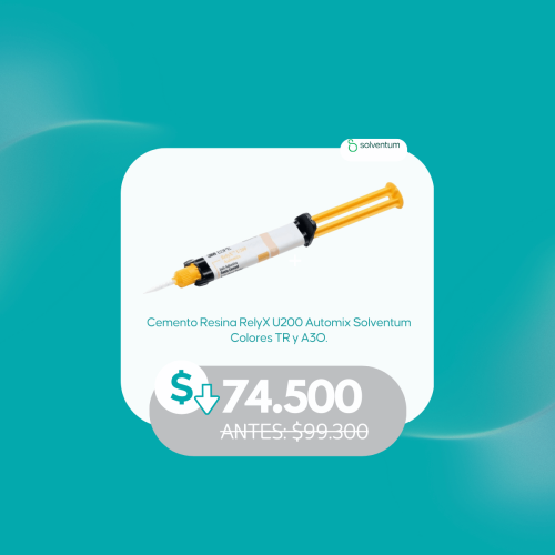 Cemento Universal Autoadhesivo de Resina 3M™ RelyX™ U200 Automix- Solventum
