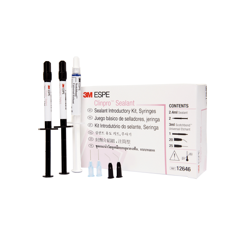 Sellante Clinpro Sealant Kit 2 Jer 2.4ml + Ácido + Acc - Solventum