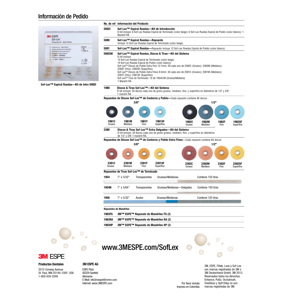 Discos 3M™ Sof-Lex™ (Variedades) - Solventum - Imagen 2