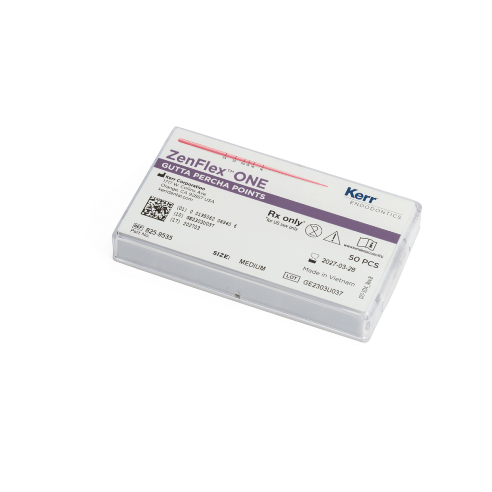 Cono Gutta Percha Point Zenflex One - Kerr
