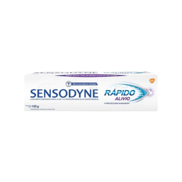 Pasta Dental Rápido Alivio 100 gr - Sensodyne Pasta Dental Rápido Alivio 100 gr - Sensodyne