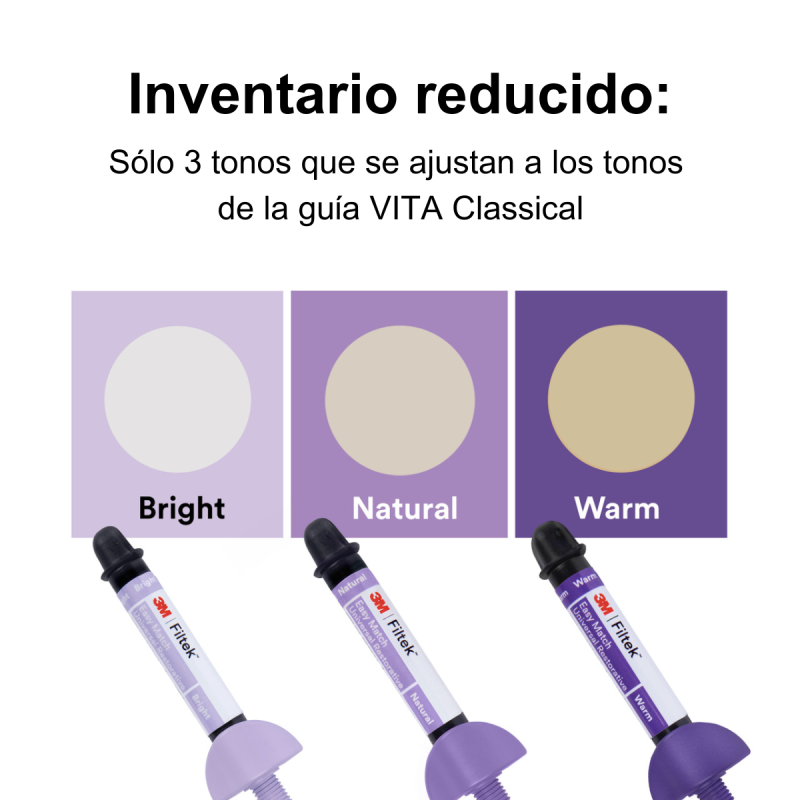 3M™ Filtek™ Easy Match Composite Universal (Variedades) - Solventum - Imagen 3