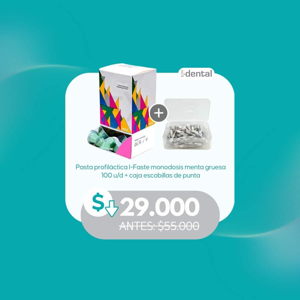 Pasta Profiláctica I-Faste + Caja Escobillas – I-Dental