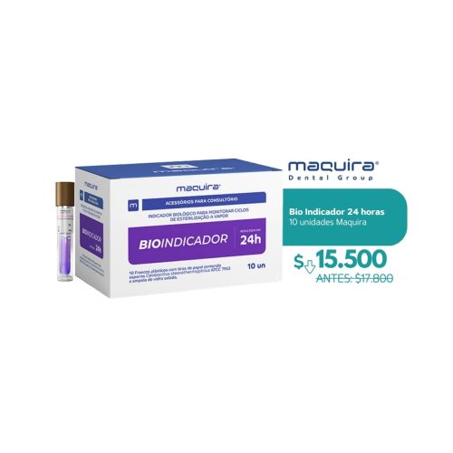 Bio Indicador 24 horas 10 unidades - Maquira