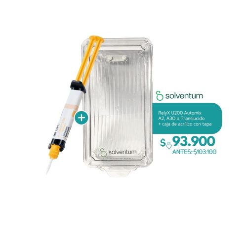 RelyX U200 Automix + Caja acrílica con tapa