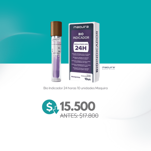 Bio Indicador 24 horas 10 unidades - Maquira