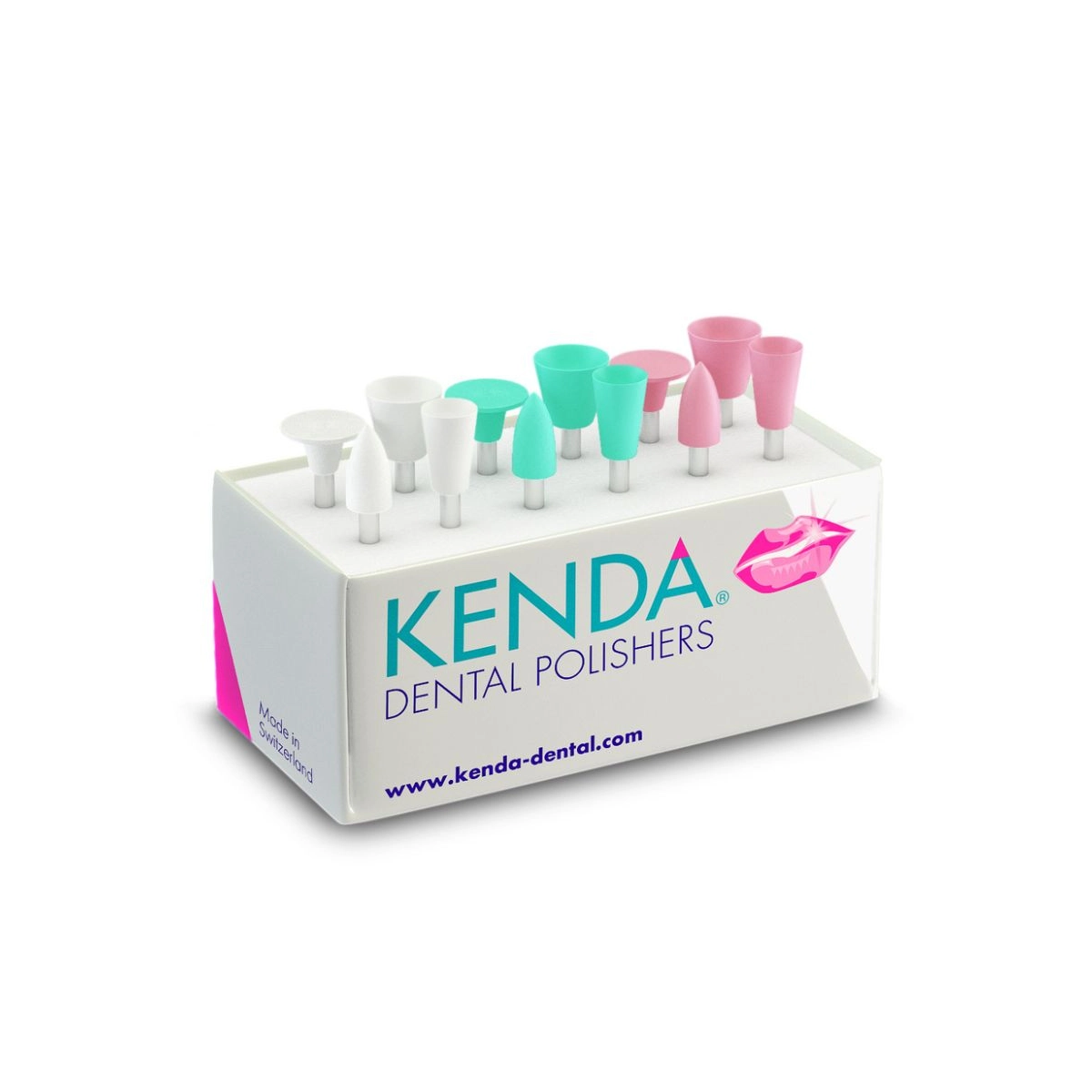 Goma para pulir composite Kenda 3 pasos caja x 12 un. – Kenda