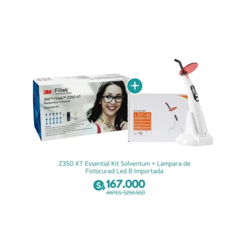 Z350 XT Essential Kit Solventum + Lampara de Fotocurad Led B Importada - Solventum