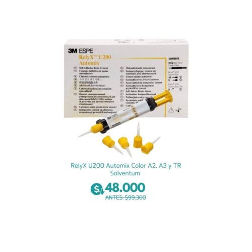 RelyX U200 Automix Color A2, A3 y TR - Solventum