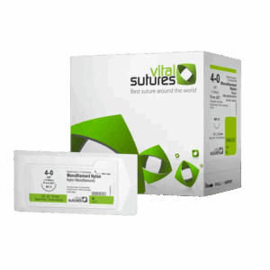Sutura Nylon Azul 36 Unid. – Vital Sutures