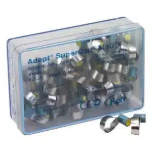Matrices Adapt Supercap - Acero (Variedades) 50 unidades- Kerr