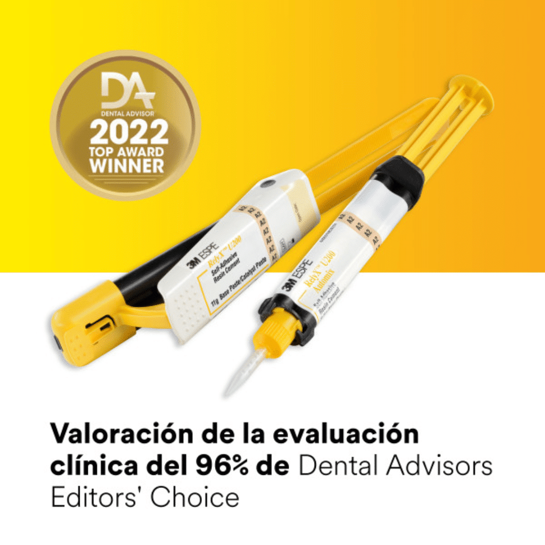 Cemento dual Resina 3M™ RelyX™ U200 Clicker (Variedades) - Solventum