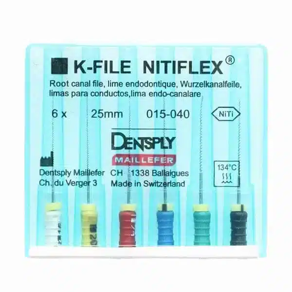 Lima Nitiflex 25 mm (Variedades) - Maillefer -Dentsply Sirona