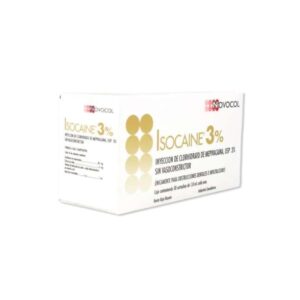 Anestesia Isocaine Mepivacaina 3% - Novocol
