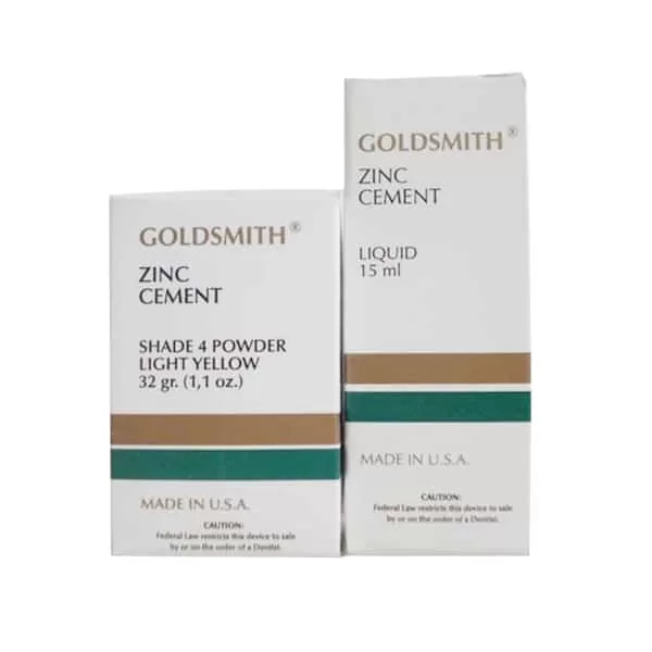 Kit Cemento Fosfato de Zinc Liquido/Polvo - Goldsmith