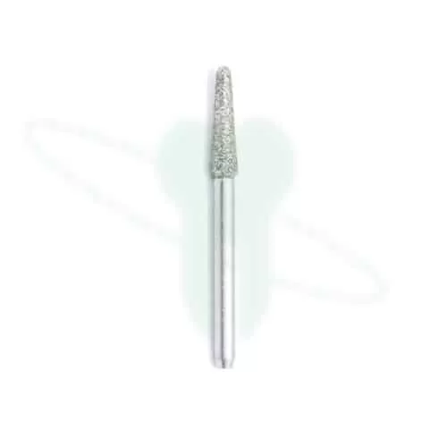Fresa Diamantada A/V Troncocónica Larga Punta Redonda 015 - 3038 - Microdont