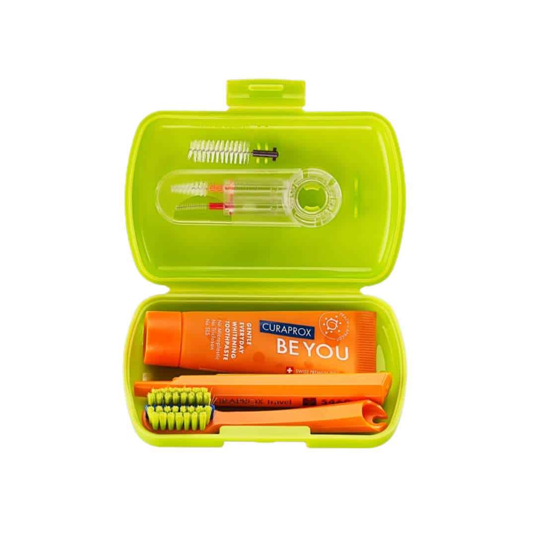 Set dental de viaje Be You ortodoncia - Curaprox