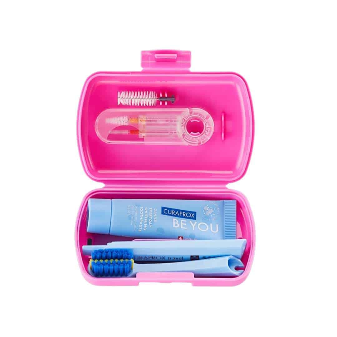 Set dental de viaje Be You ortodoncia - Curaprox