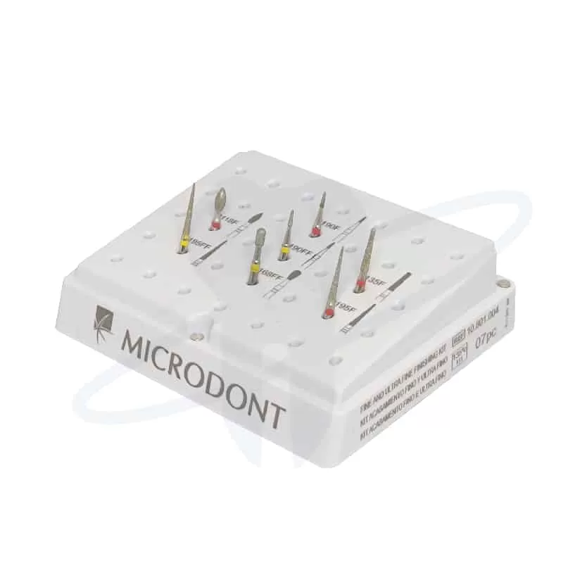Kit Acabamiento Fino y Ultra Fino Fresario Ácrilico - Microdont
