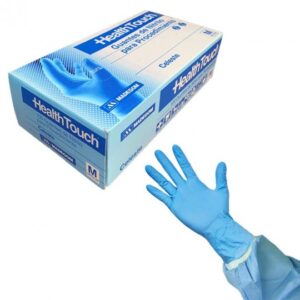 Guante Nitrilo 100 Unid. Celeste - Health Touch