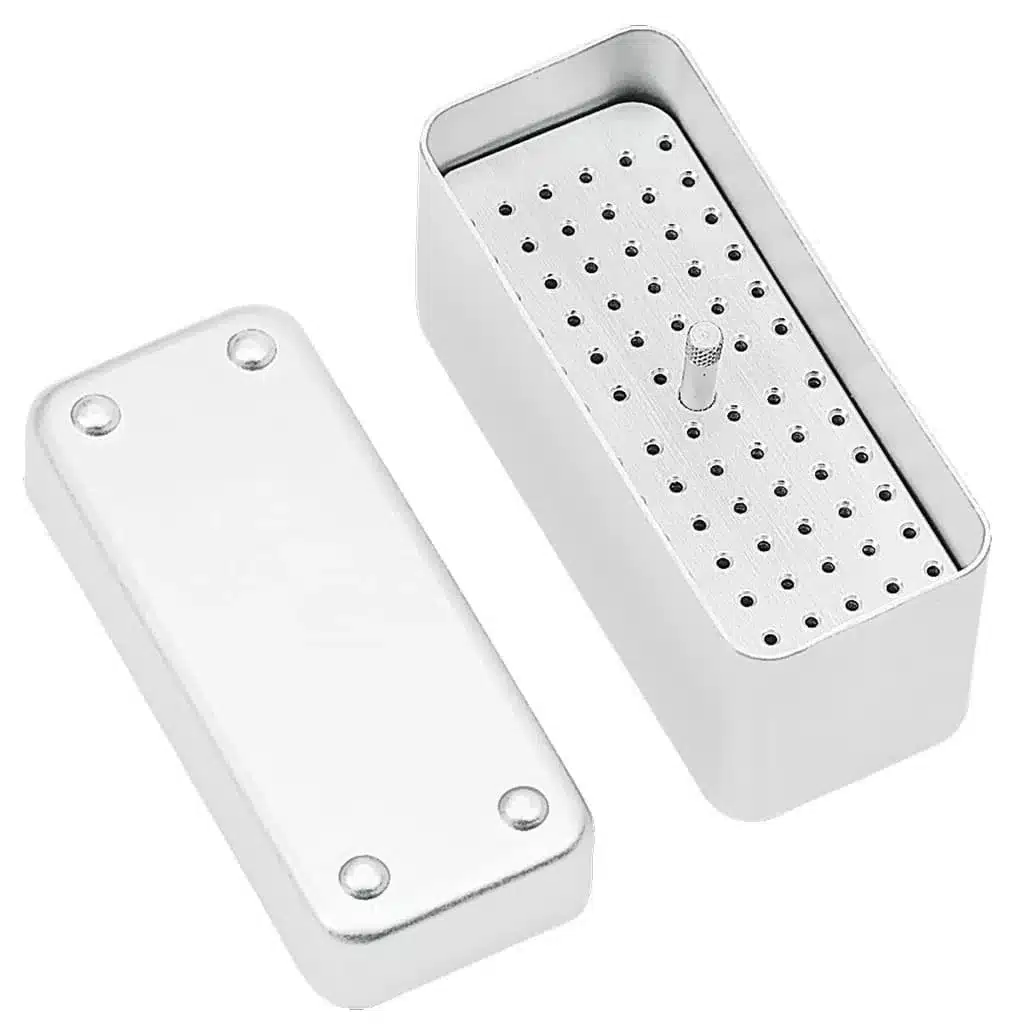 Caja Endodoncia 72 Perforaciones 10X4X5