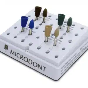 Fresario Acrílico + 8 Gomas Pulido Amalgama - Microdont