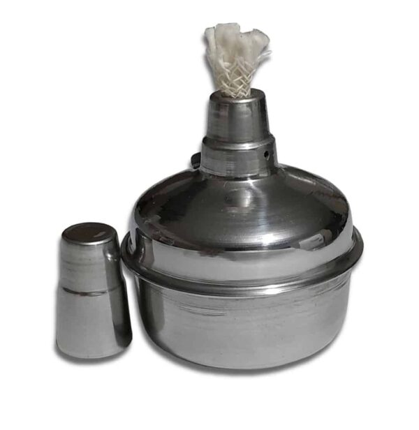 Mechero Metálico Pequeño Acero Inoxidable