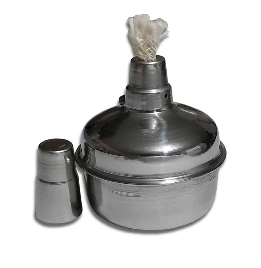 Mechero Metálico Pequeño Acero Inoxidable