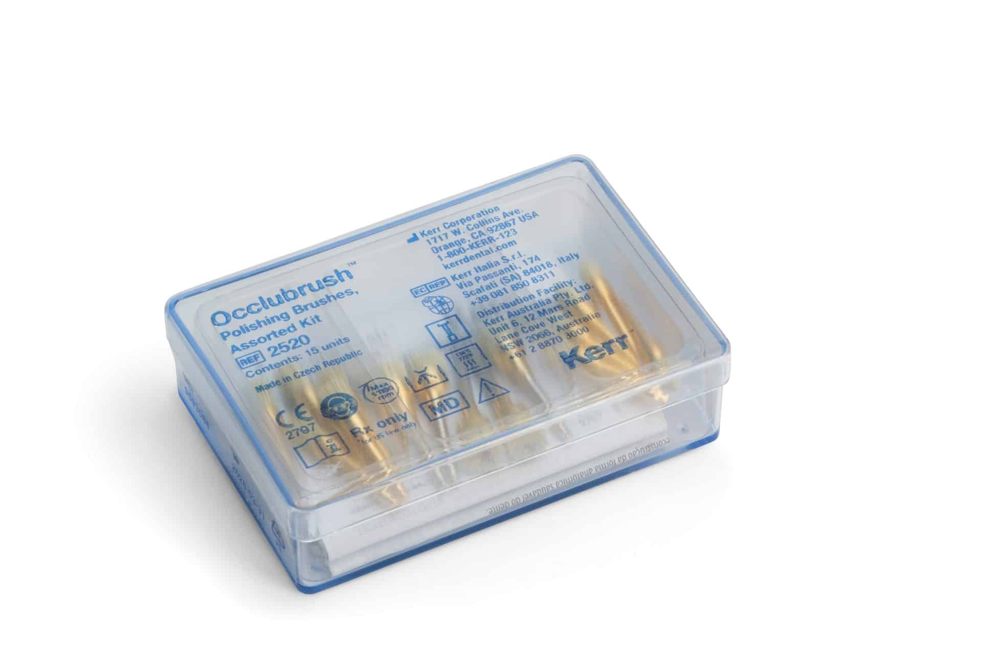 Escobilla Pulido Occlubrush 15 Escobillas Surtido - Kerr