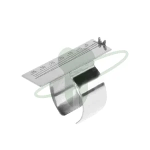 Regla Endodóntica - con anillo - Importada