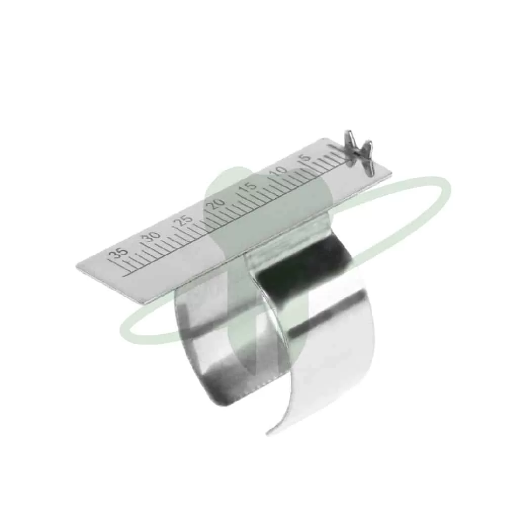 Regla Endodóntica - con anillo - Importada