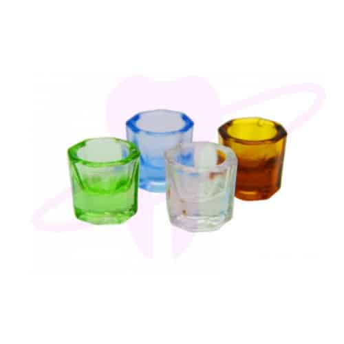 Vasos Dappen Vidrio Diferentes Colores (Unidad)