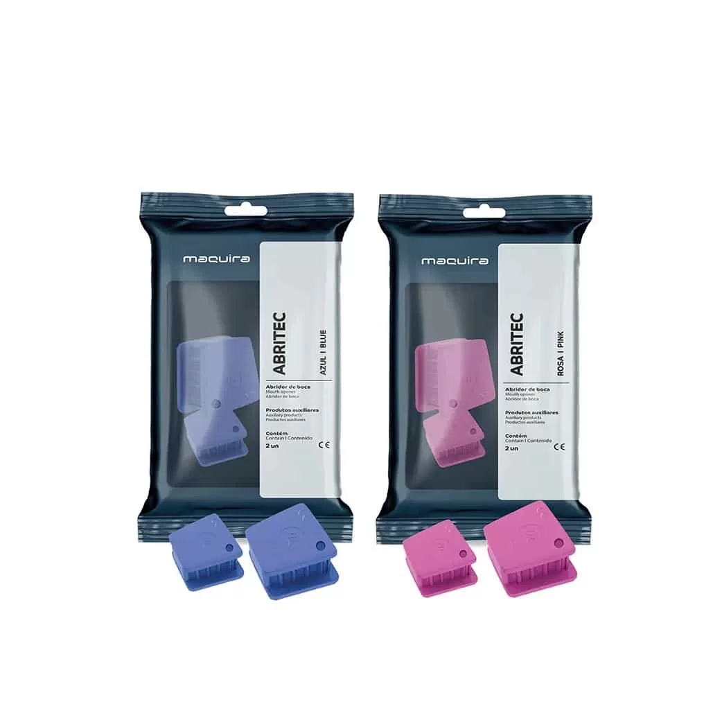 Apoya Mordida Azul ó Rosado - Maquira