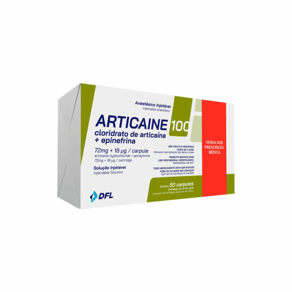 Anestesia Articaína 4% Caja 50 Und. - DFL