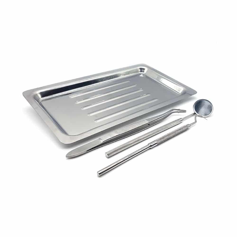 Kit Instrumental para Exámen Acero Inoxidable