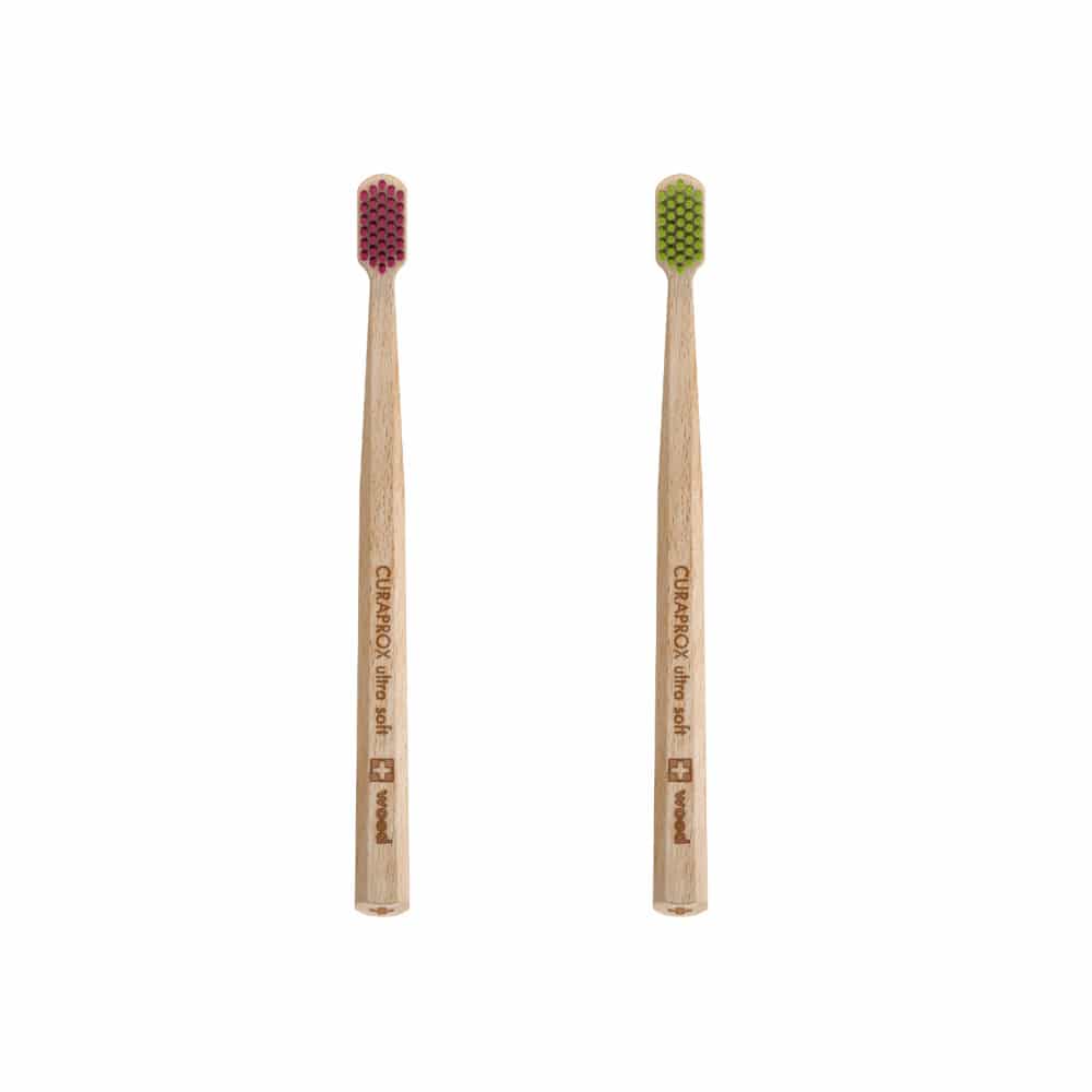 Cepillo De Dientes De Madera CS Wood - Curaprox (Indícanos el color de tu preferencia)