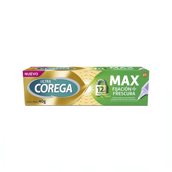 Crema Adhesiva P/Protesis Max Hold & Fresh 40gr - Corega