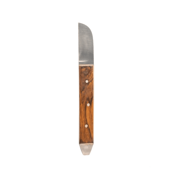 Cuchillo para yeso con mango madera